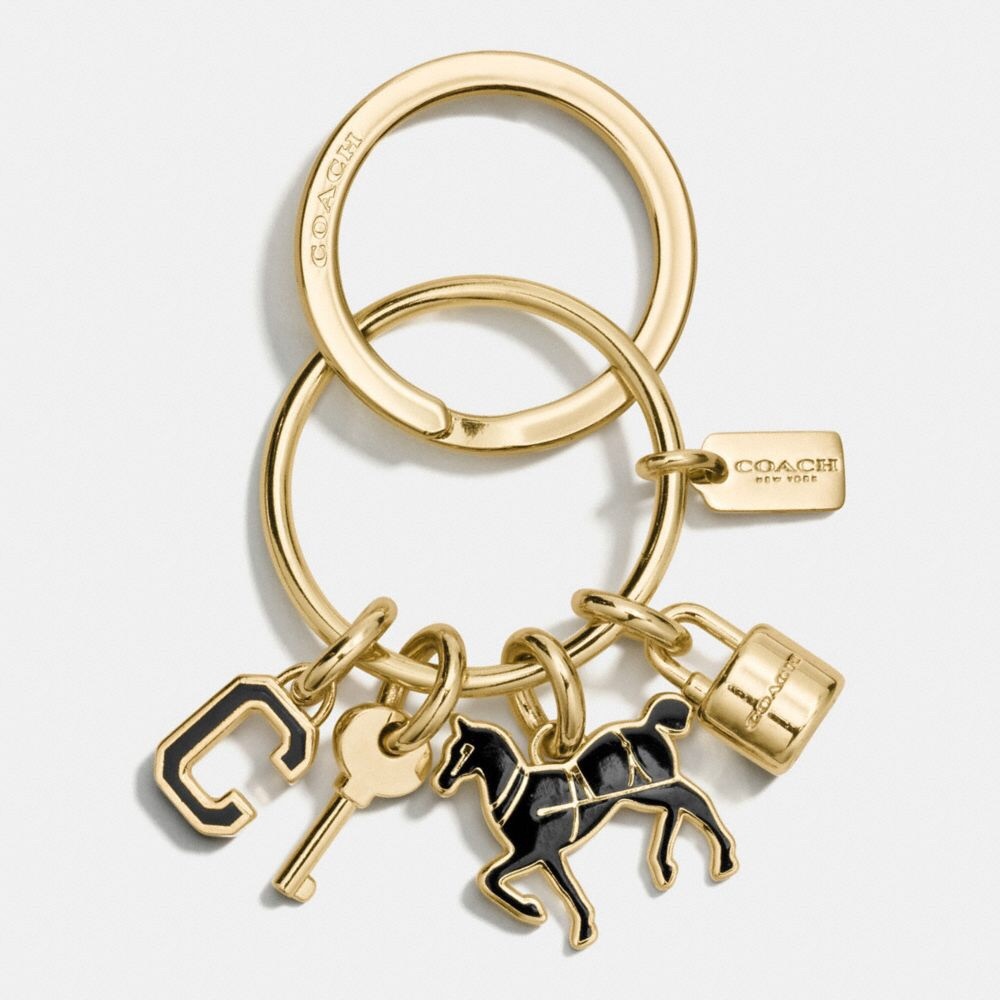 NWT Coach Keychain